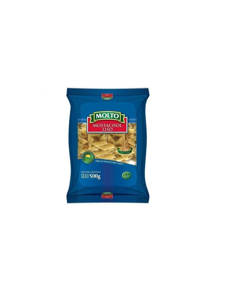 Fideos Molto Mostachol Rayado 500 Gr