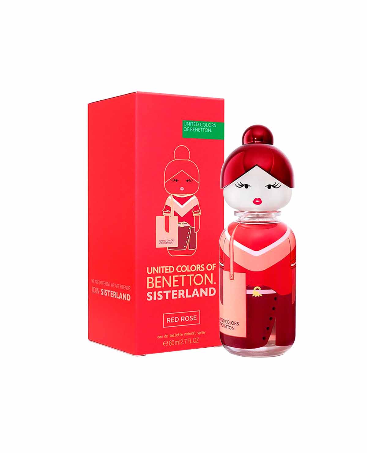 Perfume Benetton Sisterland Red 80 Ml